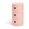 Kartell Modular Bio Container 3 Elemente, Pink