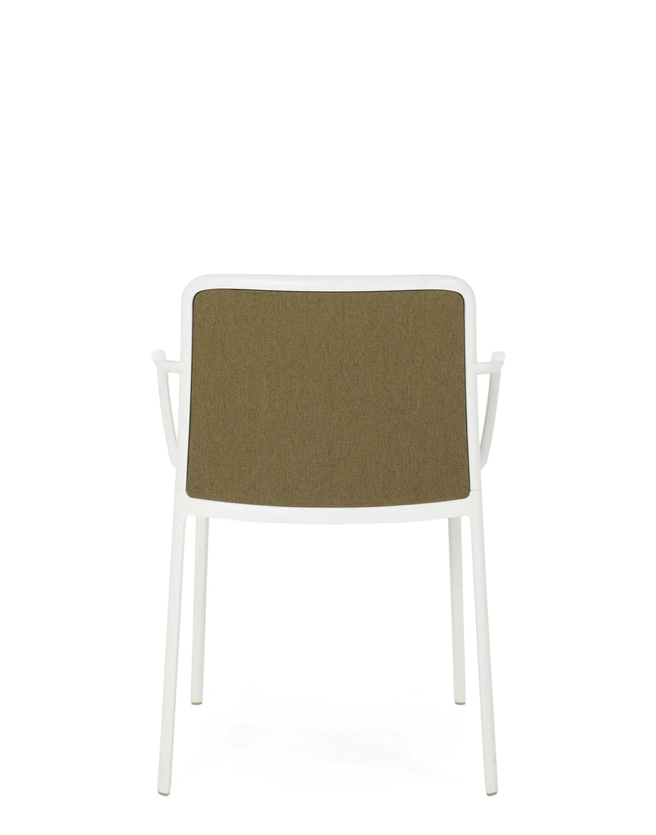 Kartell Audrey Soft Noma Polsey, bianco/senape