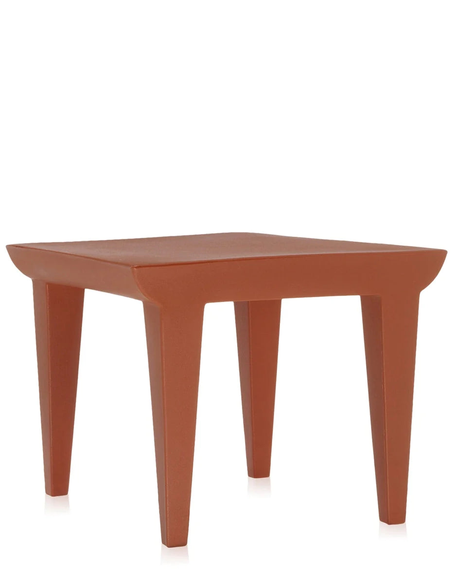 Table d'appoint Kartell Bubble Club, Terre rouge
