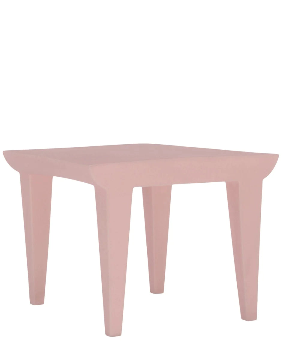 Table d'appoint Kartell Bubble Club, rose poussiéreux