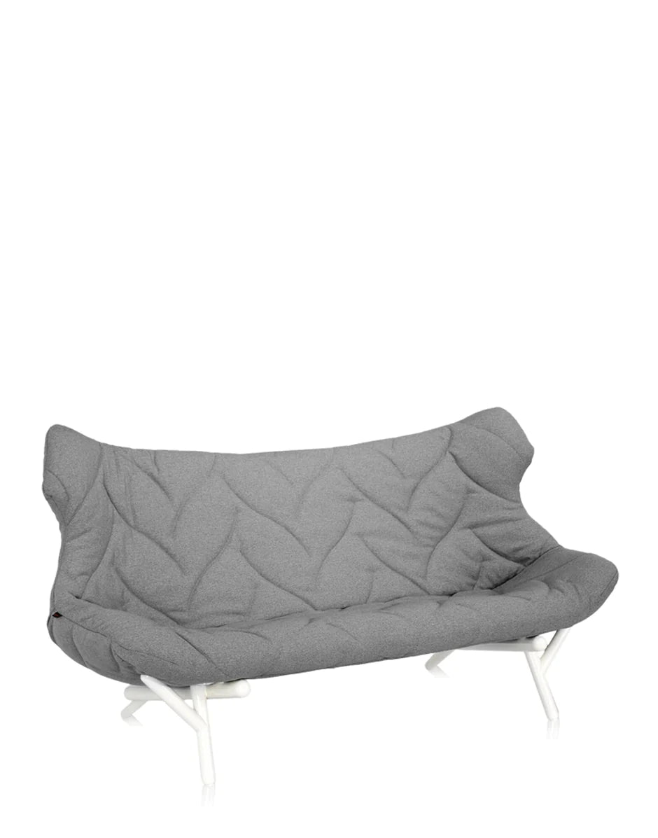 Kartell Foliage Sofa Trevira, White/Grey