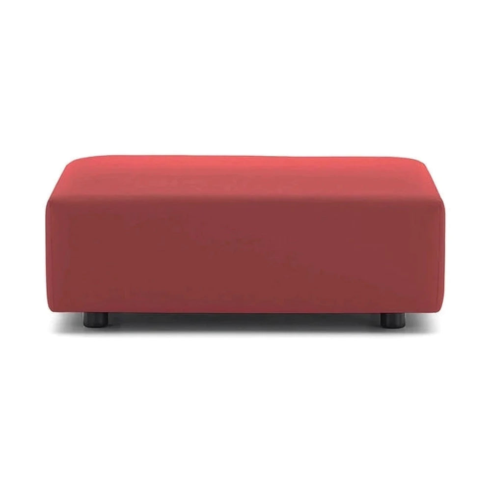 Kartell Plastics Pouf Tech, Brick Red