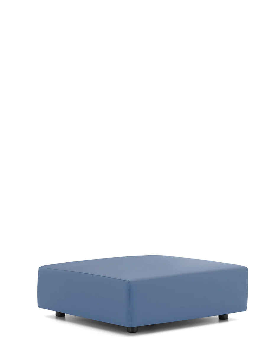 Kartell Plastics Pouf Tech，Dust Blue