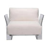 Kartell Pop Outdoor Armchair Sunbrella, blanc