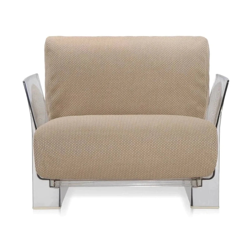 Kartell pop utomhus fåtölj Ikon, taupe