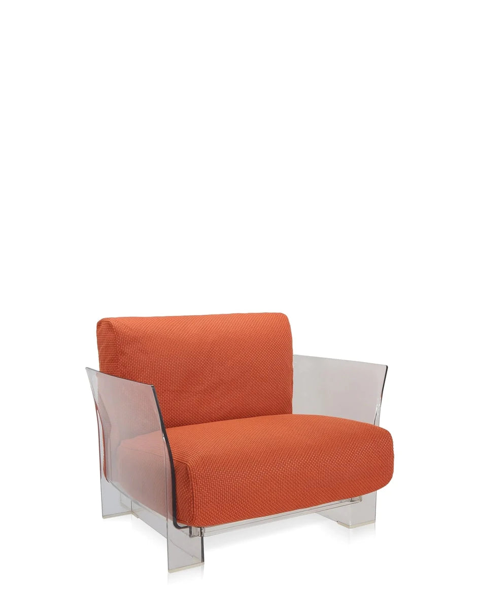 Kartell pop buiten fauteuil Ikon, oranje