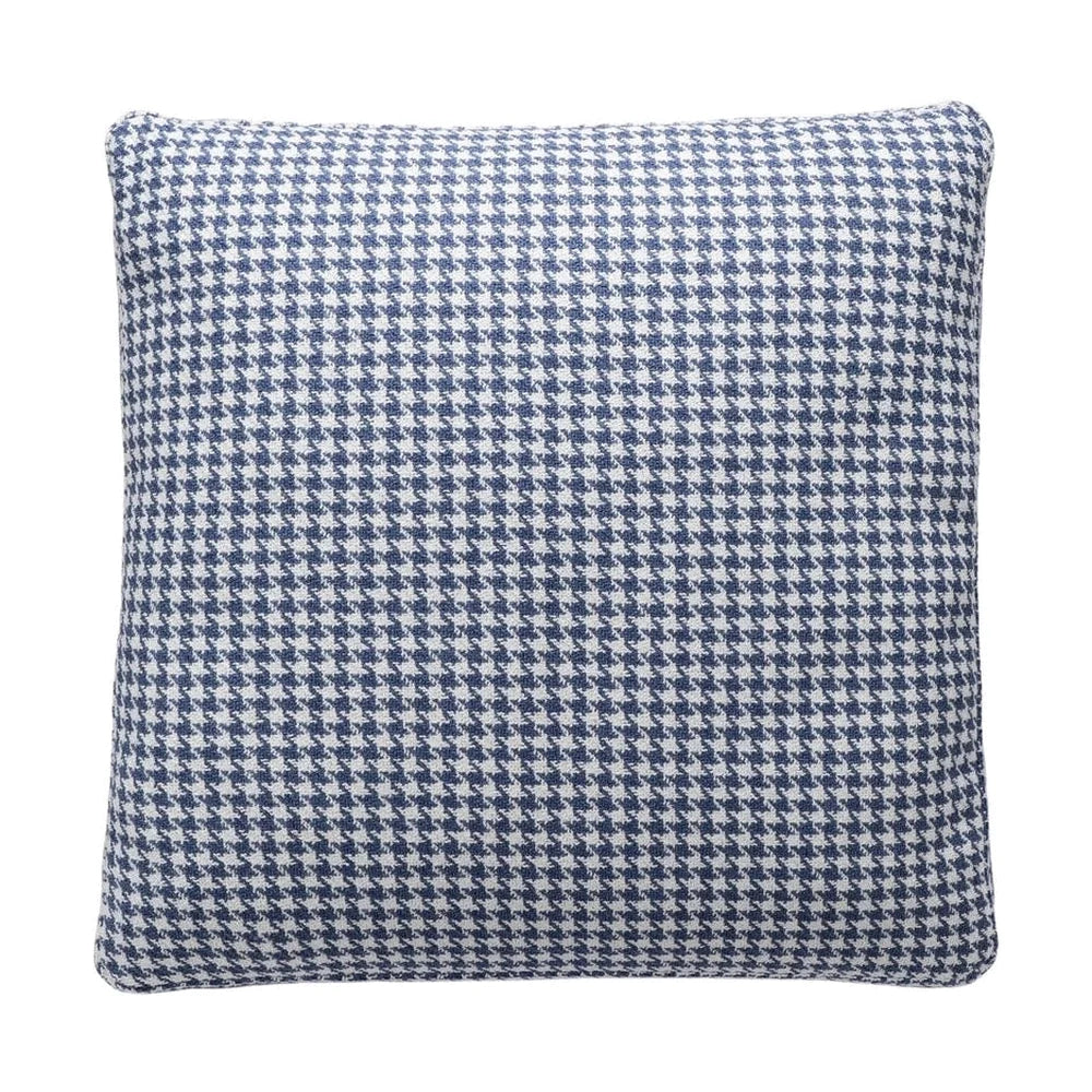 Kartell Cushion Pied de Poule 48x48 cm, bleu