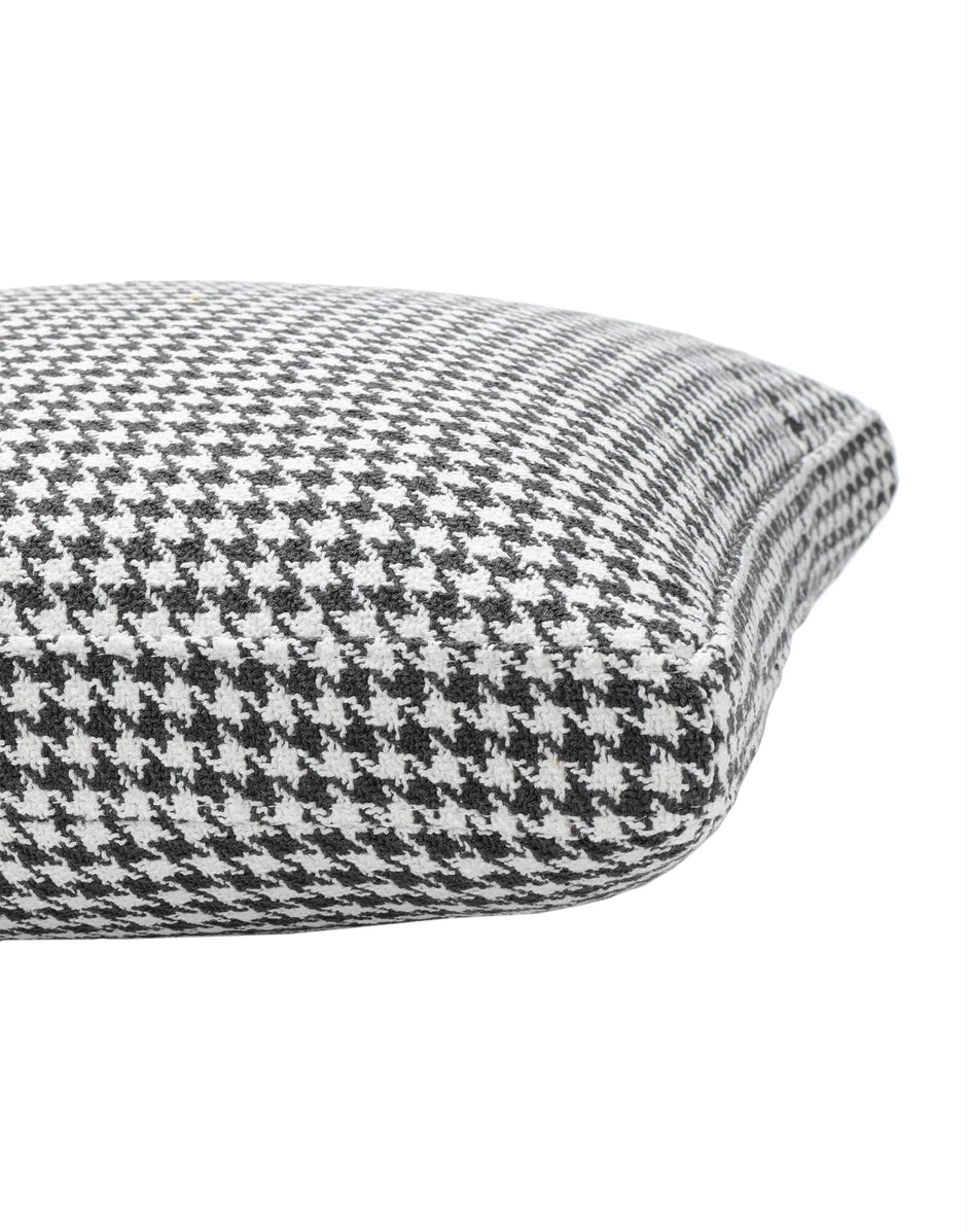 Kartell Cushion Pied de Poule 48x48 cm, gris