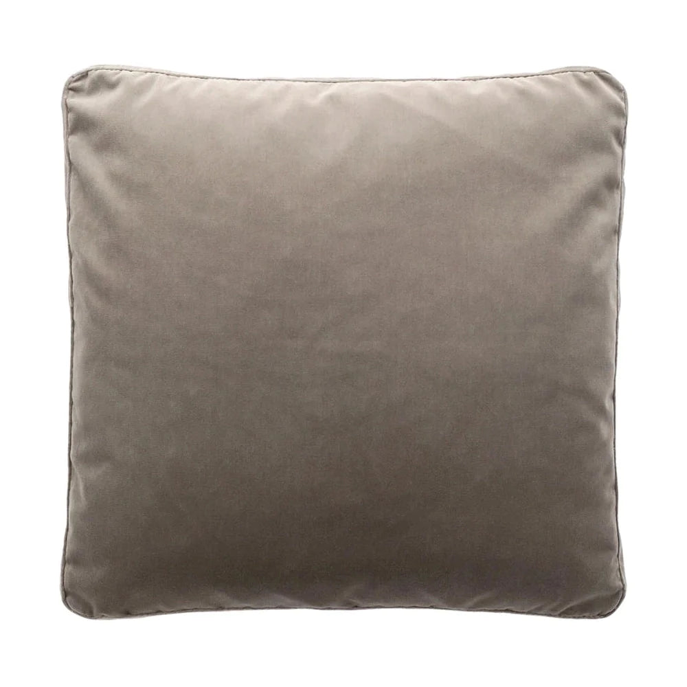 Kartell púði flauel 48x48 cm, Taupe