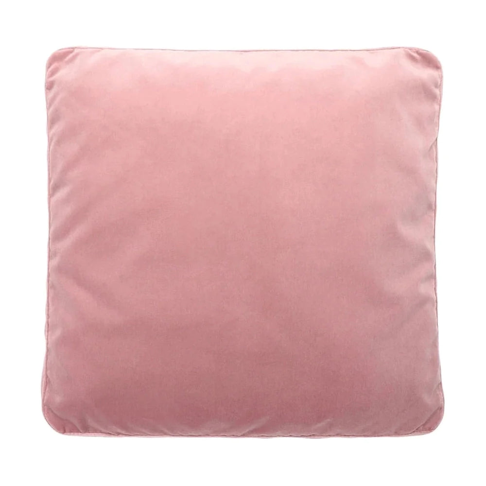 Kartell Cushion天鹅绒48x48厘米，粉红色