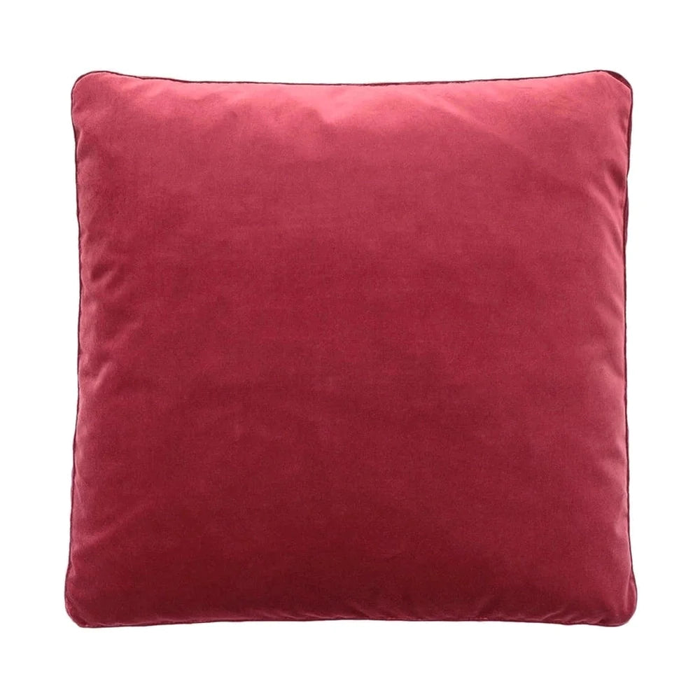 Kartell Cushion天鹅绒48x48厘米，红色