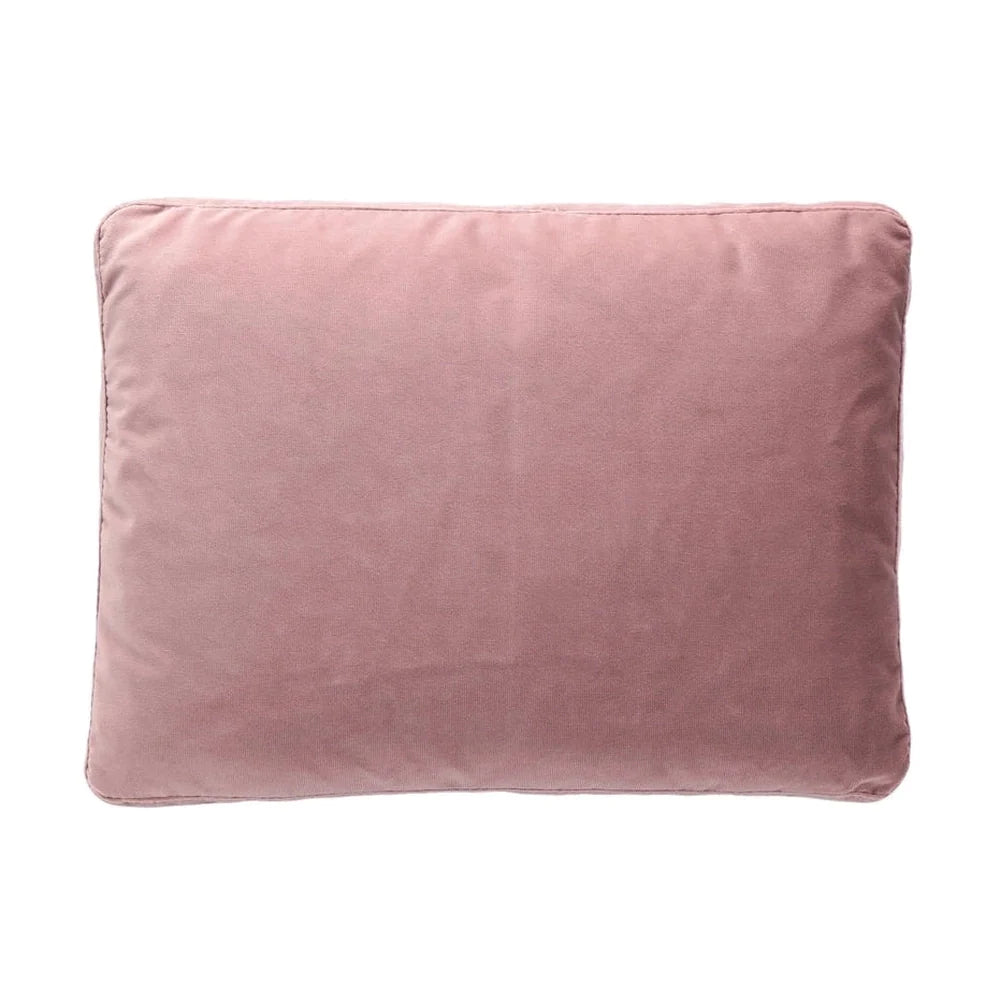 Kartell Cushion天鹅绒35x48厘米，粉红色