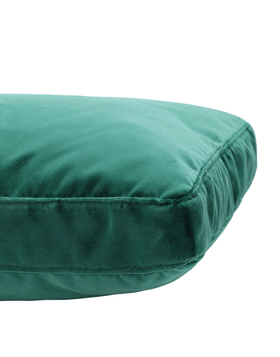 Velvet cuscino kartell 35x48 cm, verde