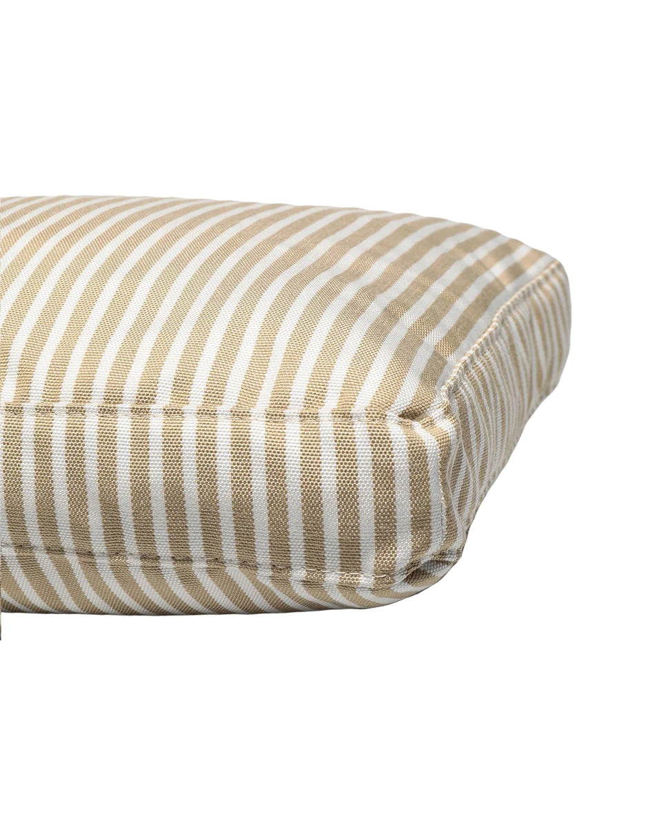 Kartell kussenstrepen 48x35 cm, beige