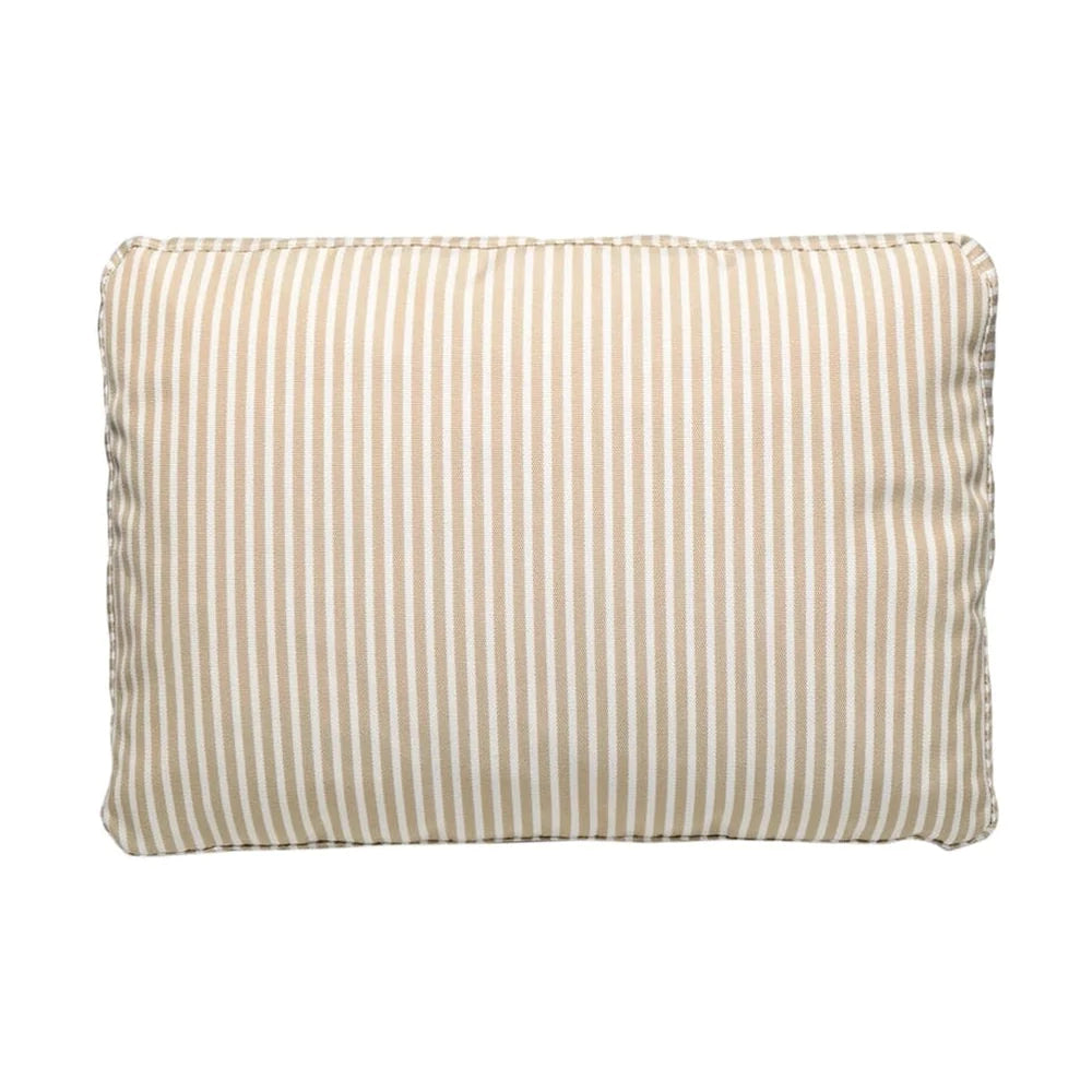 Kartell Cushion Stripes 48x35 Cm, Beige