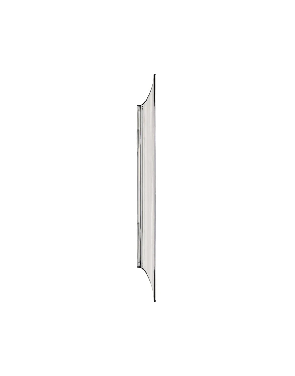 Kartell Francois Ghost Mirror 79x65 cm, Kristall