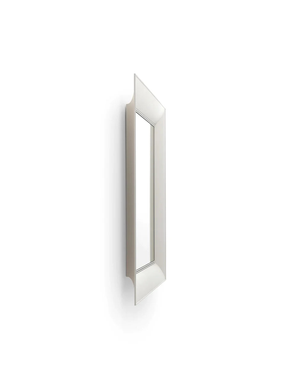 Kartell Francois Ghost Mirror 79x65 cm, MAT White