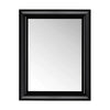 Kartell Francois Ghost Mirror 88x110 cm, musta