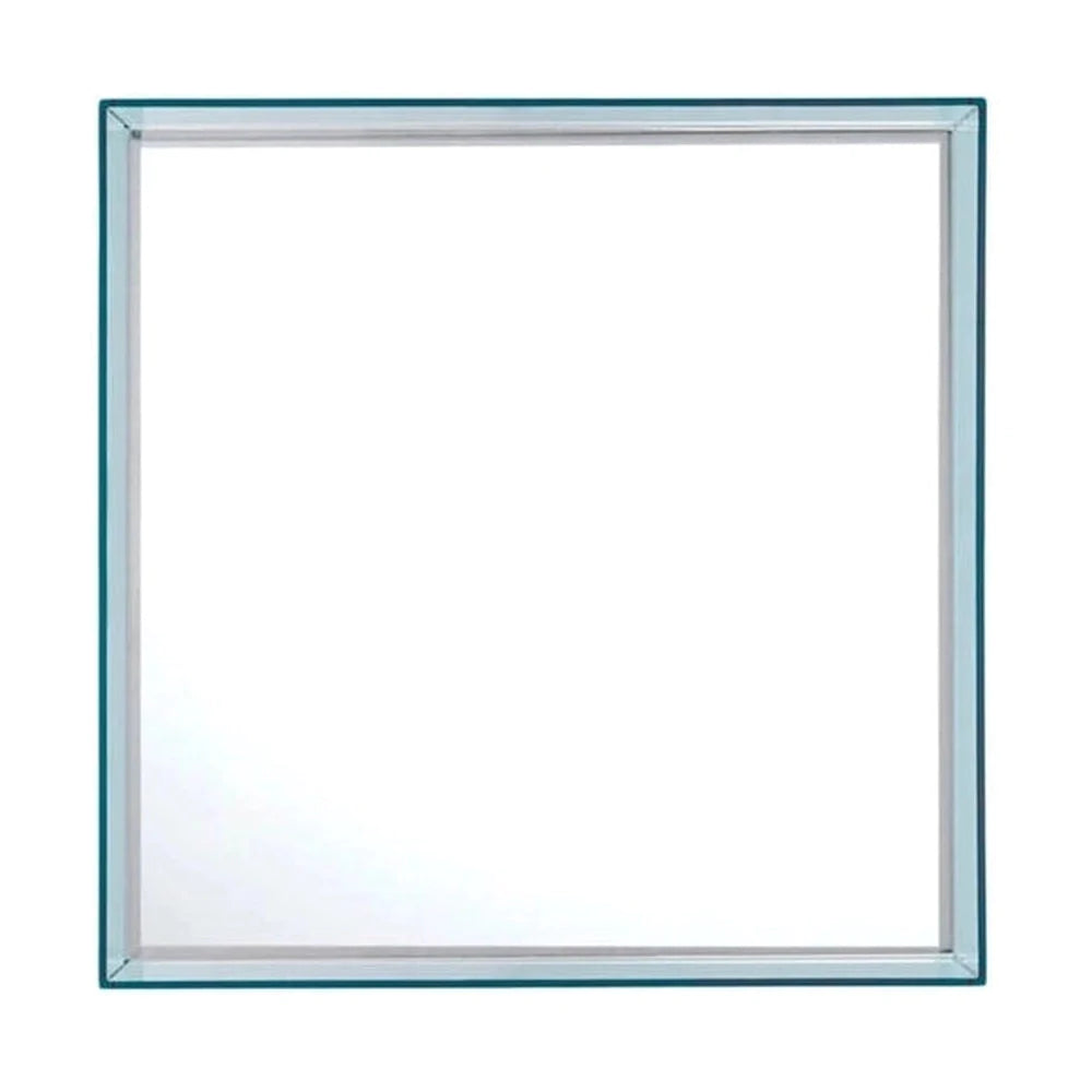 Kartell solo me mirror 50x50 cm, azzurro