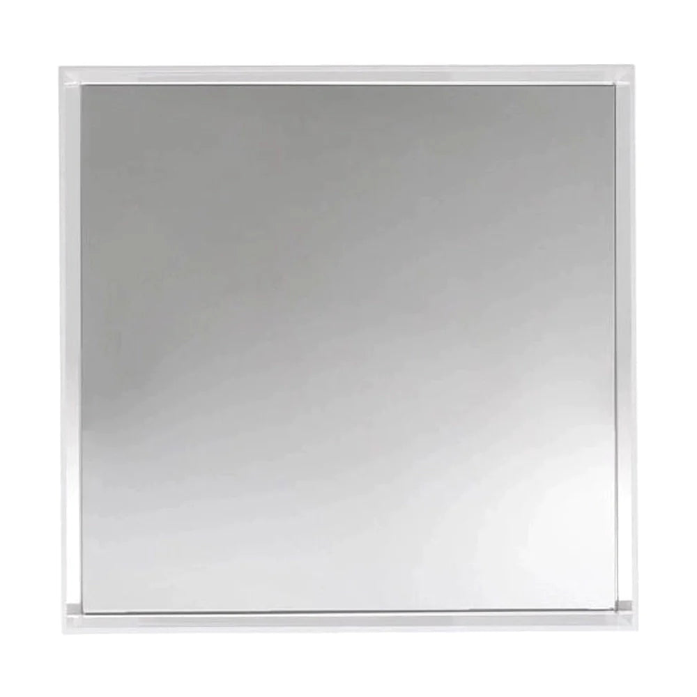 Kartell Only Me Mirror 50x50 cm, blanc