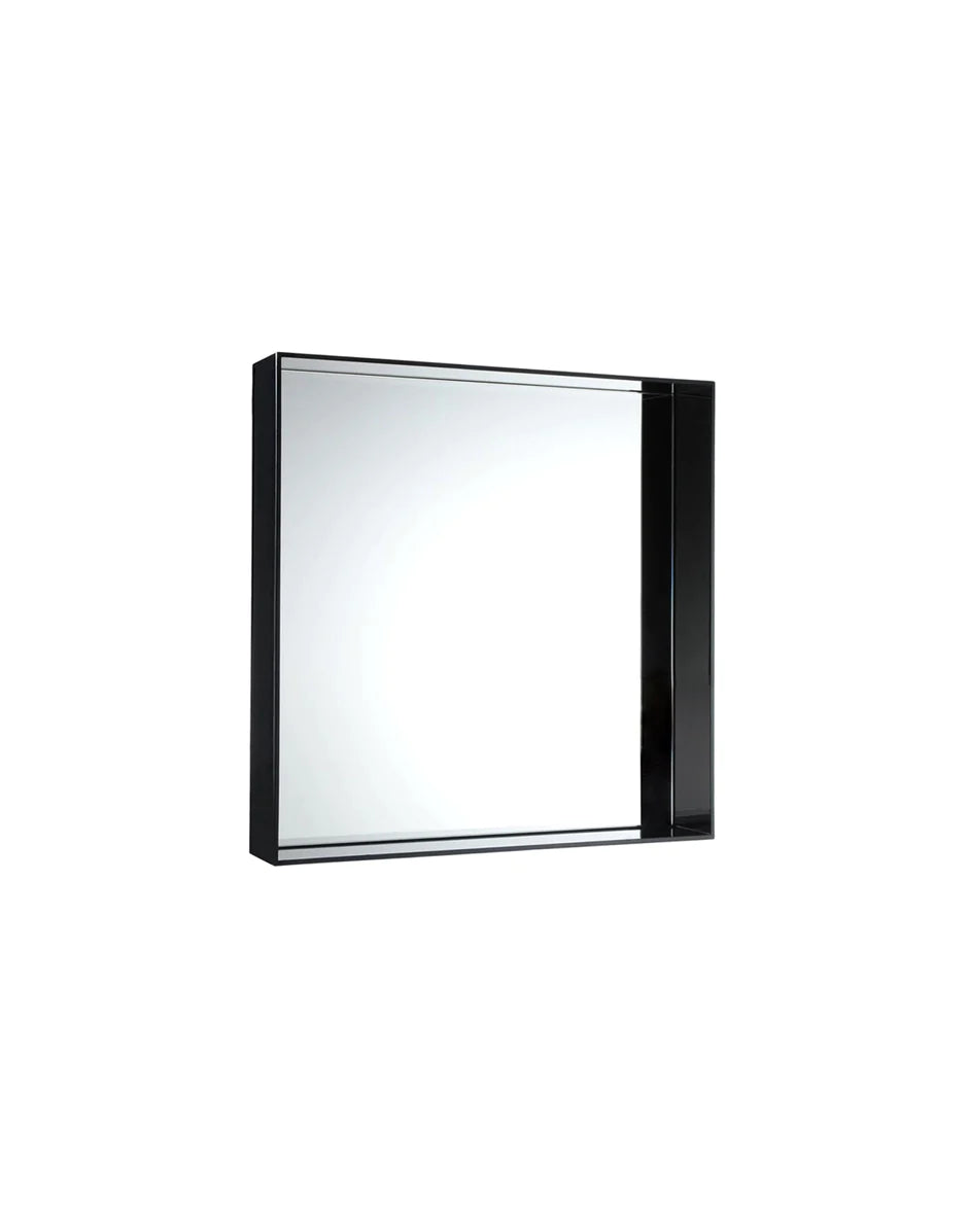 Kartell Only Me Mirror 50x50 cm, noir