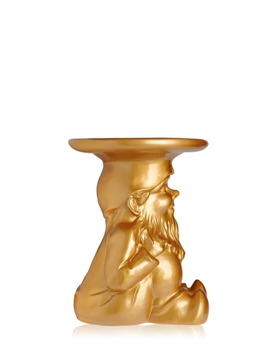 Tavolo laterale di Kartell Napoleone, oro