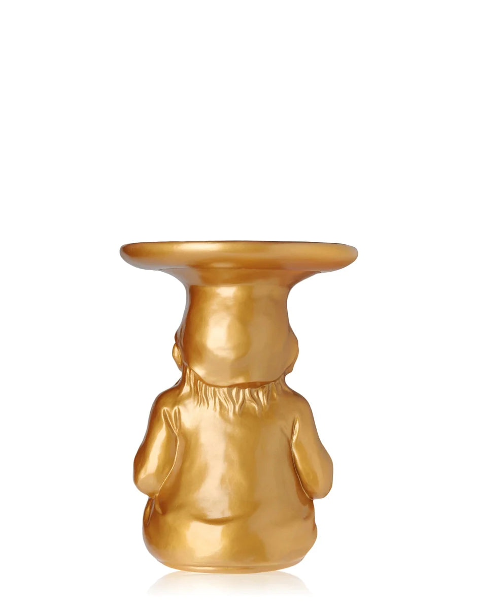 Tavolo laterale di Kartell Napoleone, oro