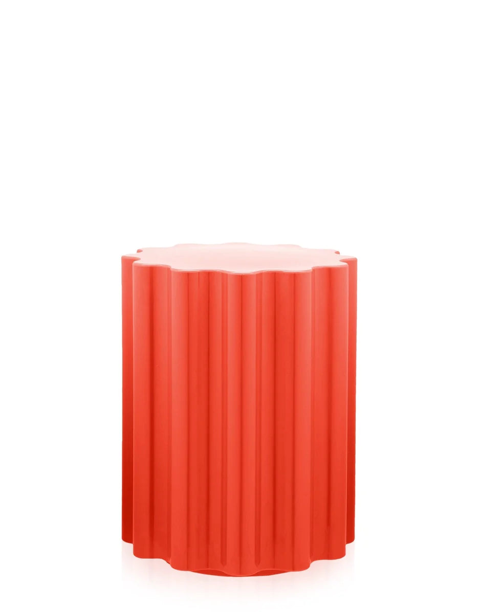 Mesa lateral de Kartell Colonna, rojo