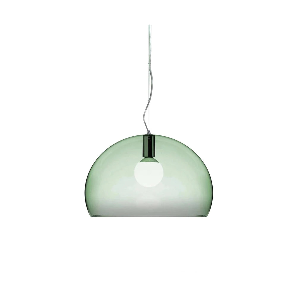 Kartell FL/Y Suspension Lamp, Sage Green