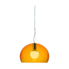  Fl/Y Suspension Lamp Small Transparent/Orange