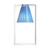 Lampada da tavolo del tessuto aria leggero kartell, azzurro