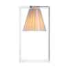 Lampada da tavolo Kartell leggera del tessuto aria, beige