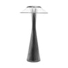 Kartell plads indendørs bordlampe, titanium