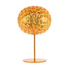 Lampada da tavolo Kartell Planet con base, giallo