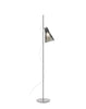 Lampada da pavimento kartell k lux supporto grigio/fumo