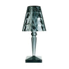 Kartell Big Battery Table Lamp Plug -versie, lichtblauw