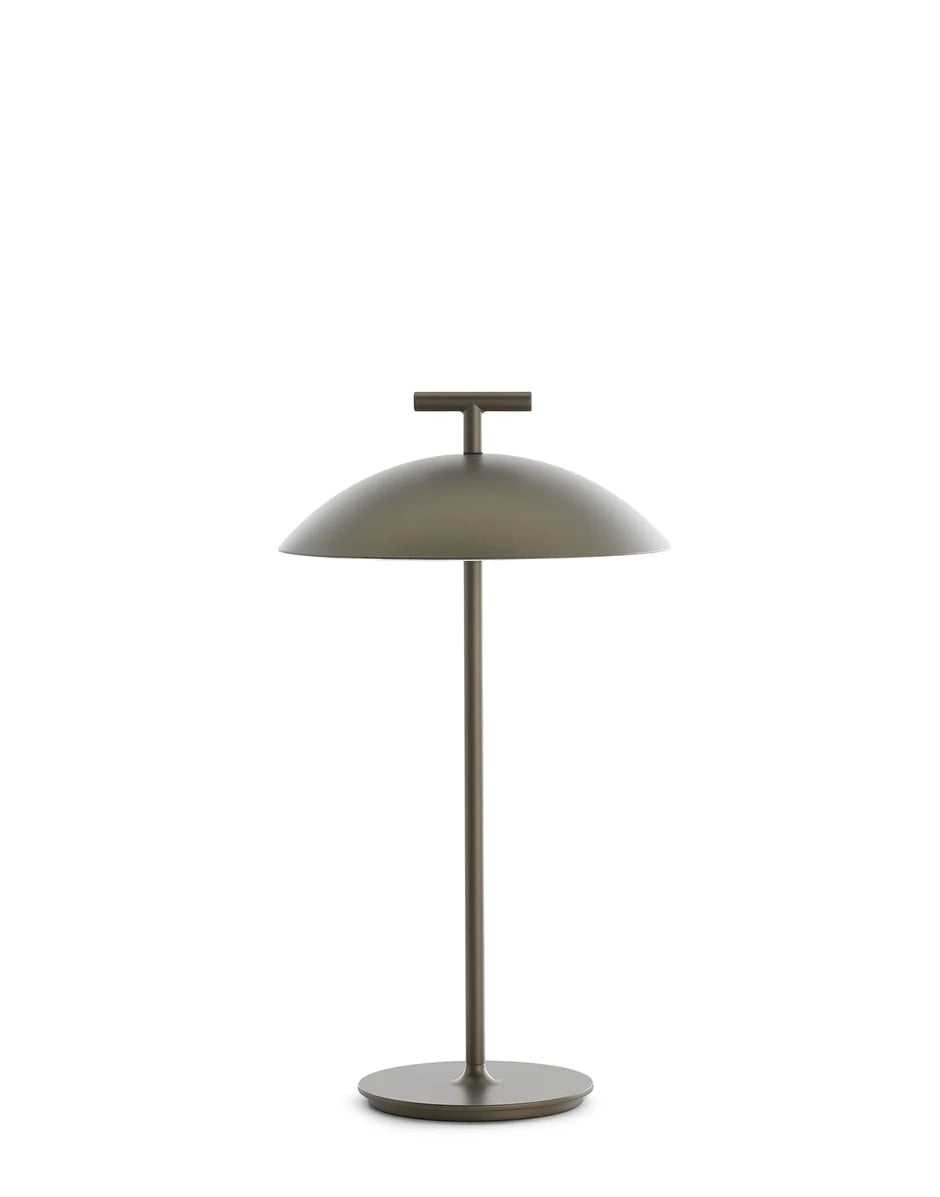 Kartell mini ge en bärbar bordslampa, brons