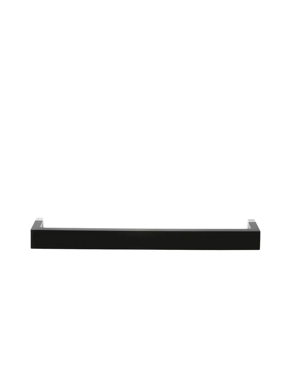 Kartell -Schiene Handtuchregal 45 cm, schwarz