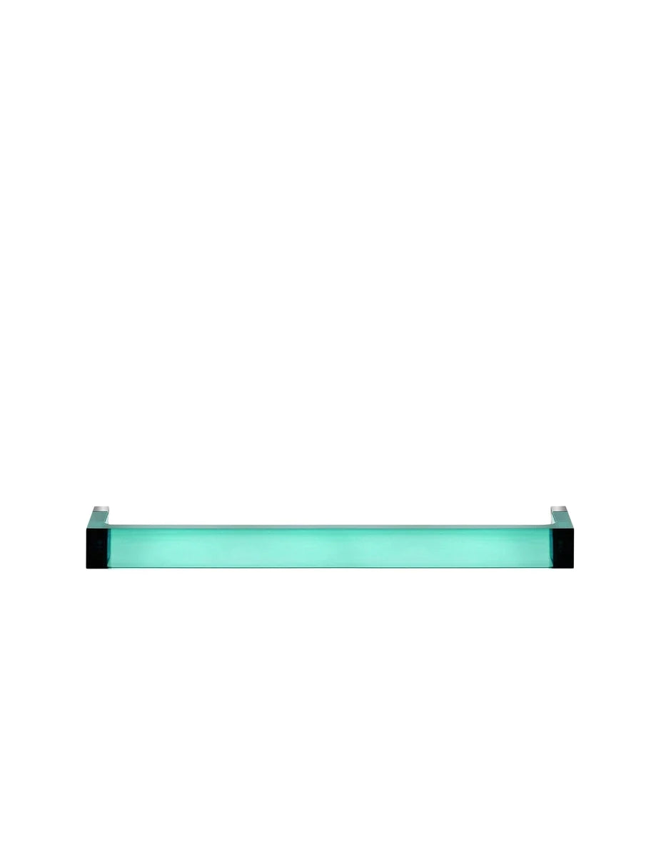 Kartell Rail Handel Rack 45 cm, Acquamarine Green