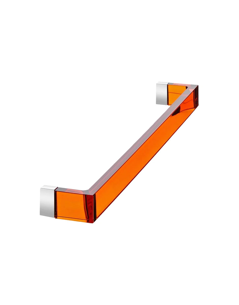 Kartell -Schiene -Handtuch -Rack 60 cm, Mandarine Orange