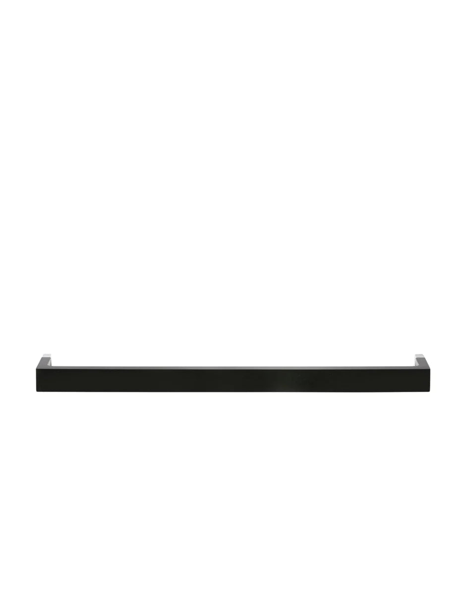 Kartell -Schienenhandtuchregal 60 cm, schwarz