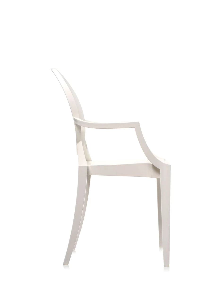 Kartell Louis Ghost椅子，白色