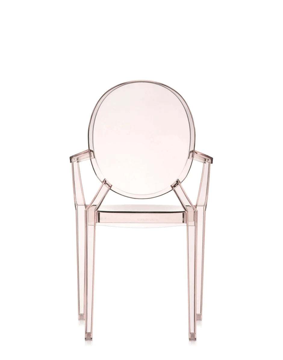 Kartell Louis Ghost椅子，橙色