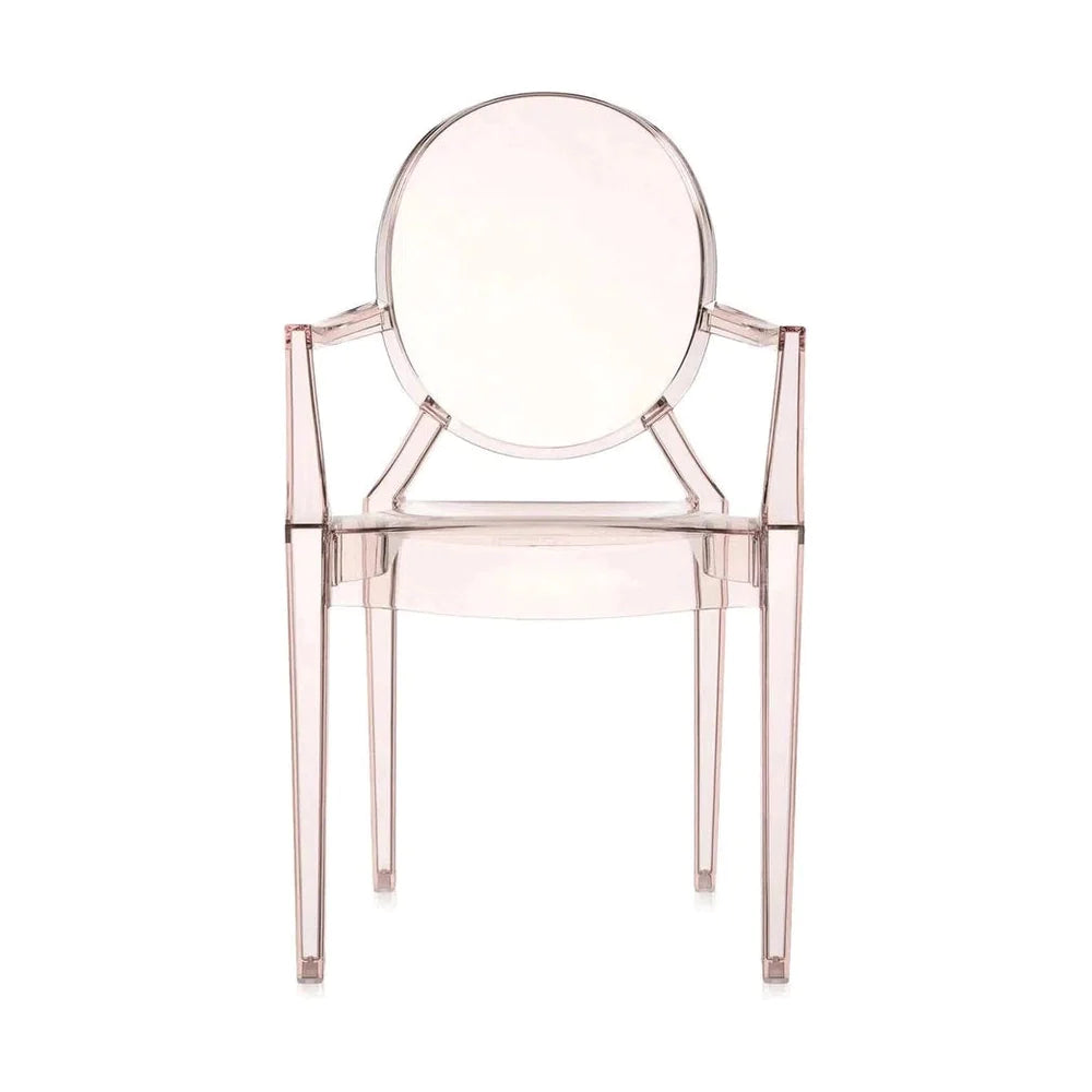 Kartell Louis Ghost椅子，橙色