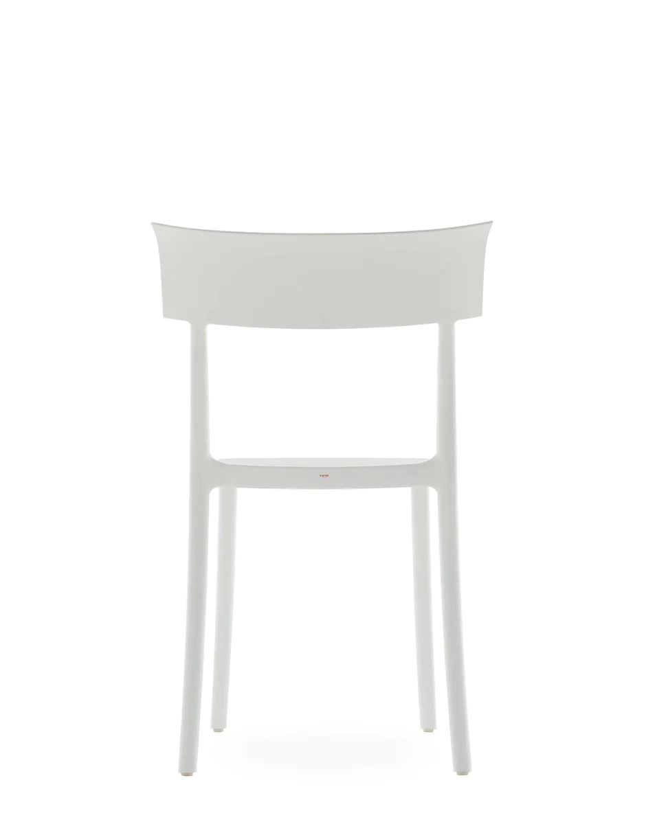 Chaise de tapis de passerelle Kartell, blanc