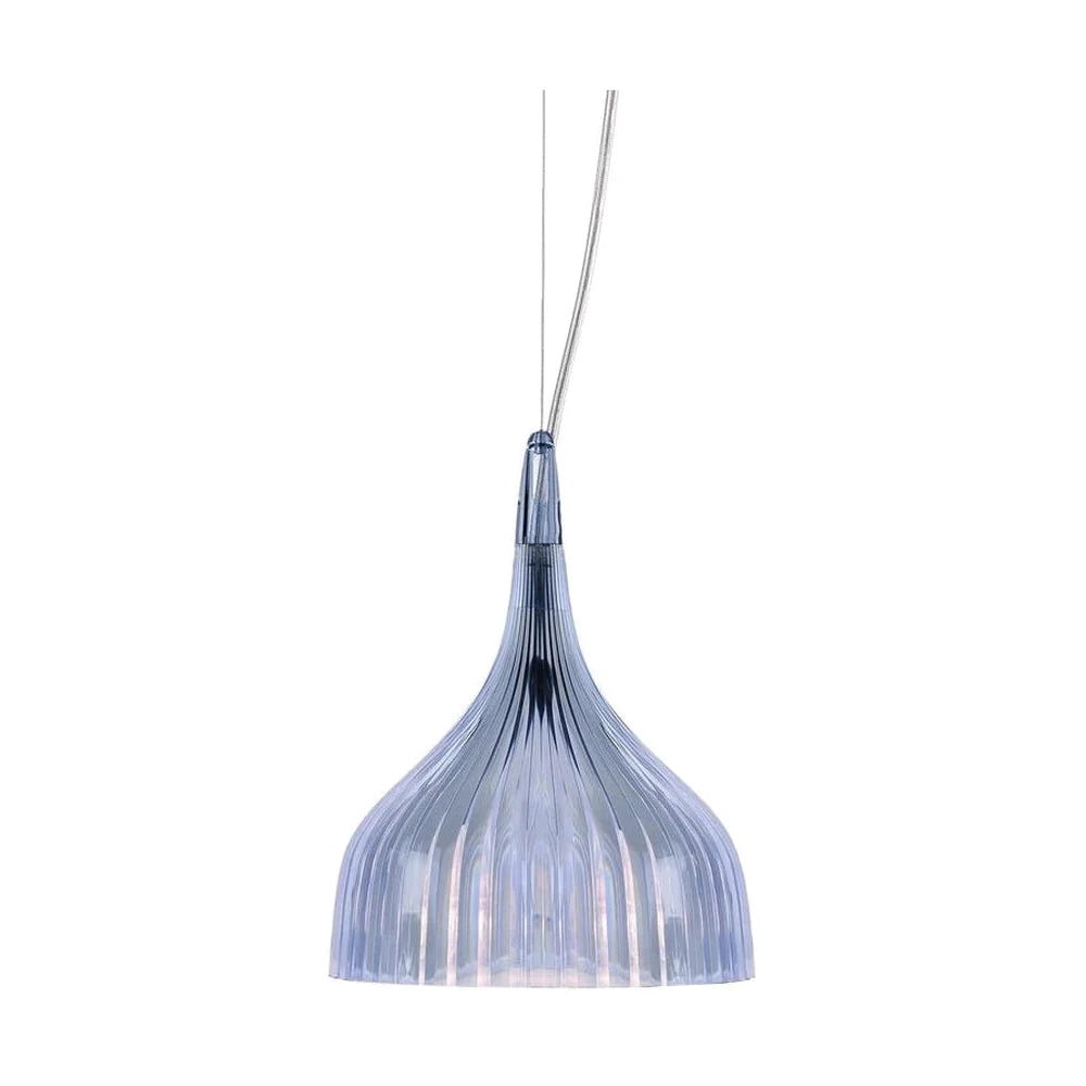 Kartell e 'hanger lamp, lichtblauw