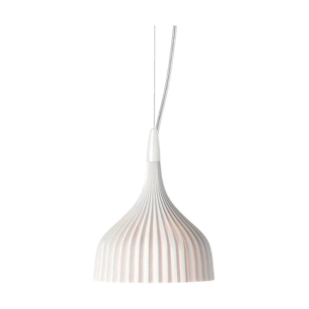 Kartell e 'hanger lamp, wit