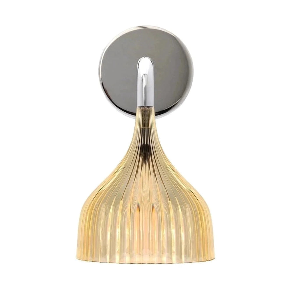 Kartell e 'wandlamp, geel