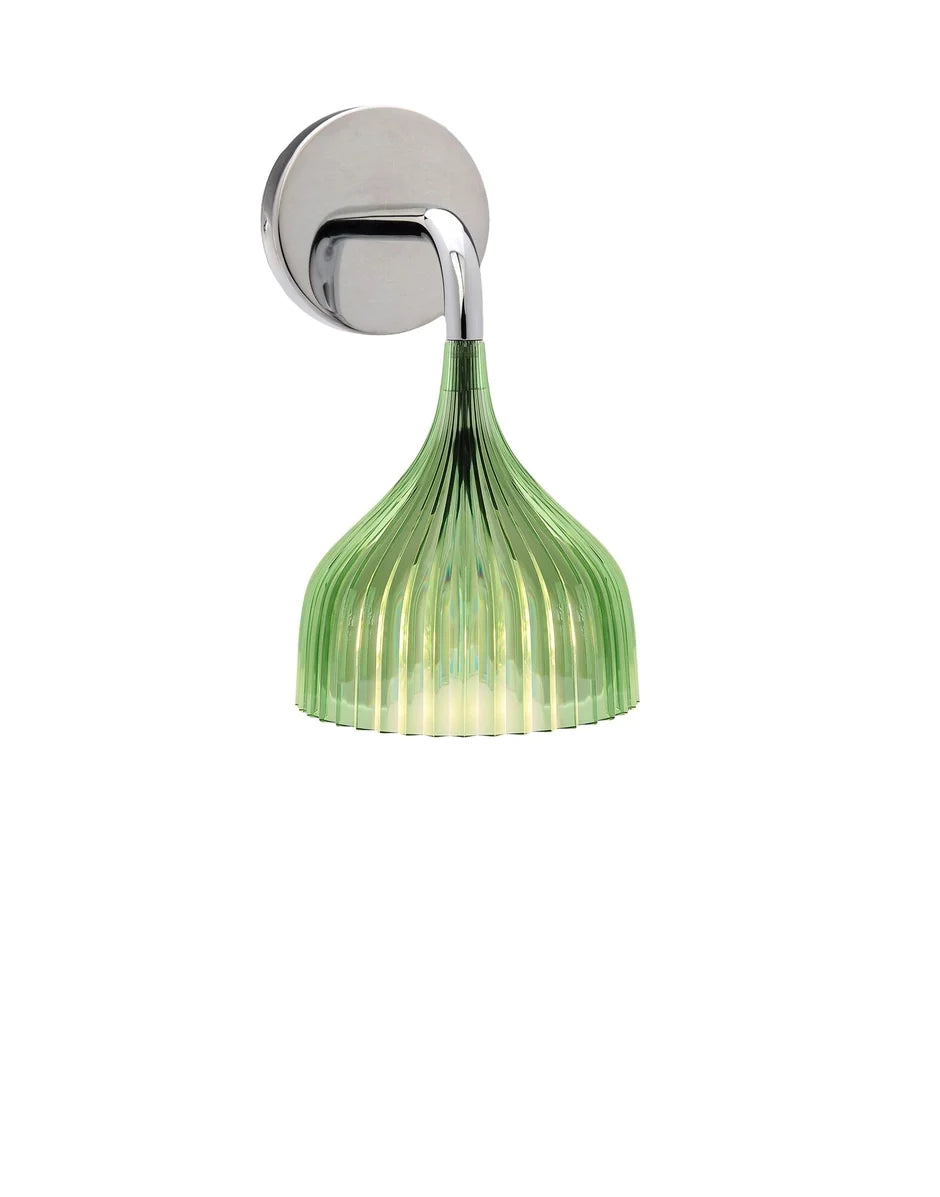 Kartell E 'Wandlampe, grün