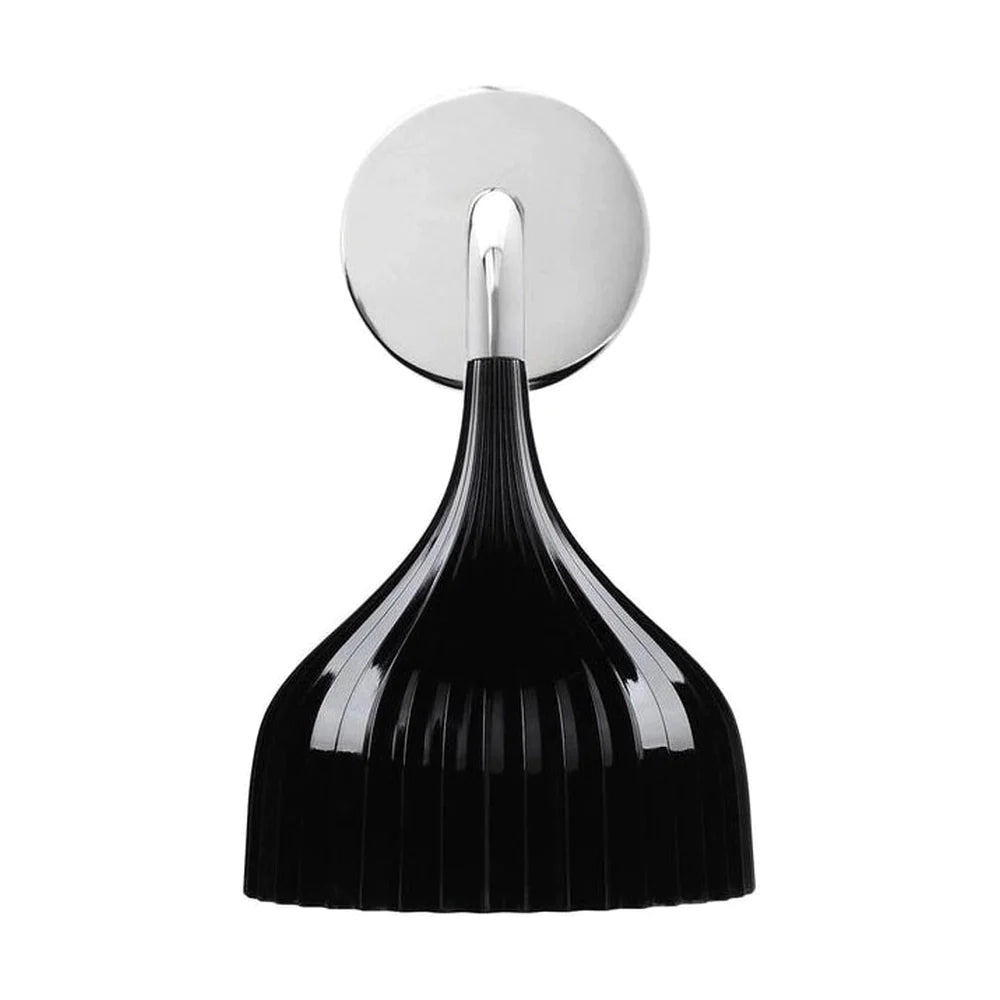 Kartell e 'muurlamp, zwart